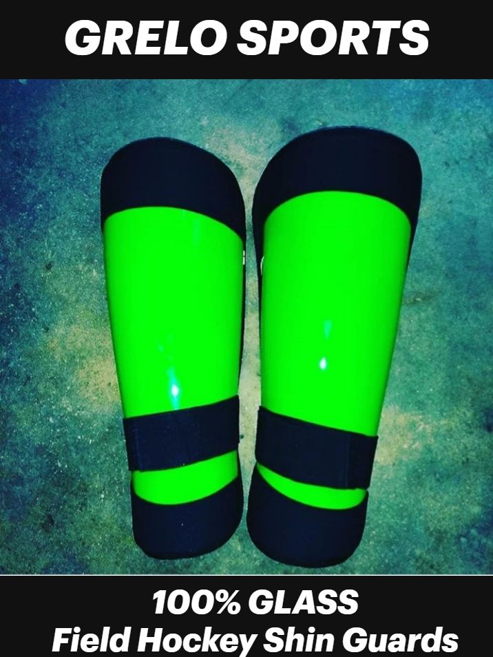 100% GLASS Field Hockey Shin Guards | GS-S-052